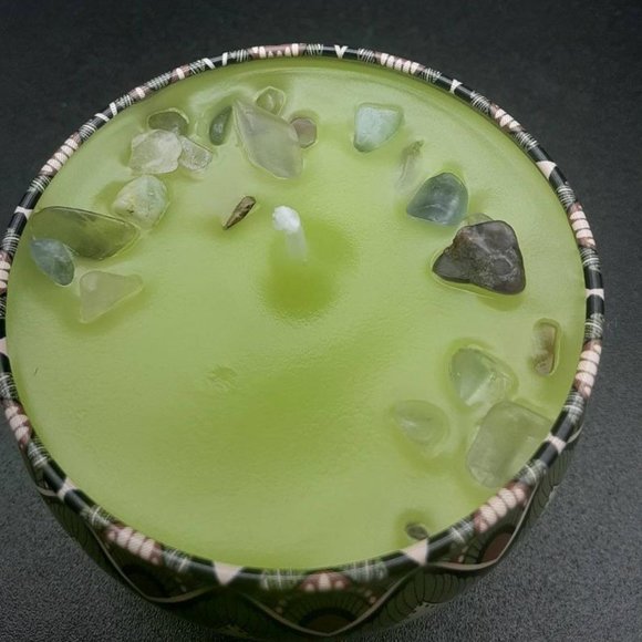 Hand Crafted Other - Mountain Top- Crystal Candle